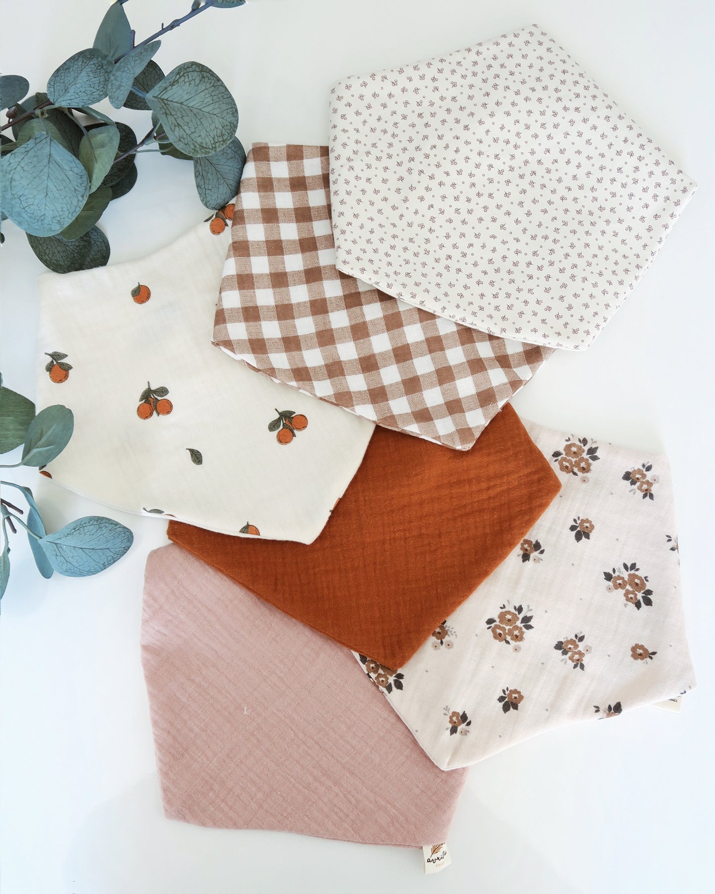 Bavoir bandana personnalisable