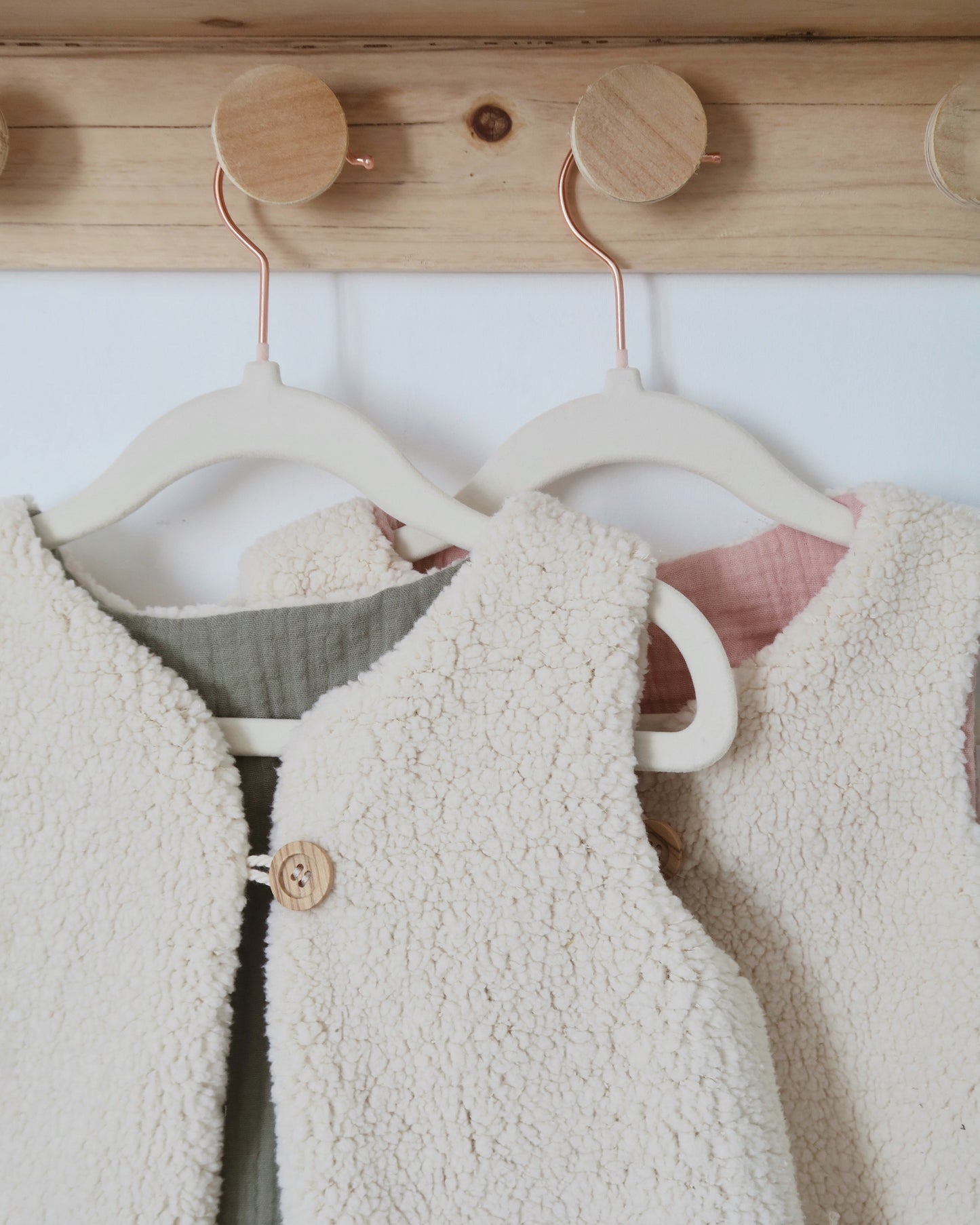 Gilet de berger réversible bébé et enfant personnalisable