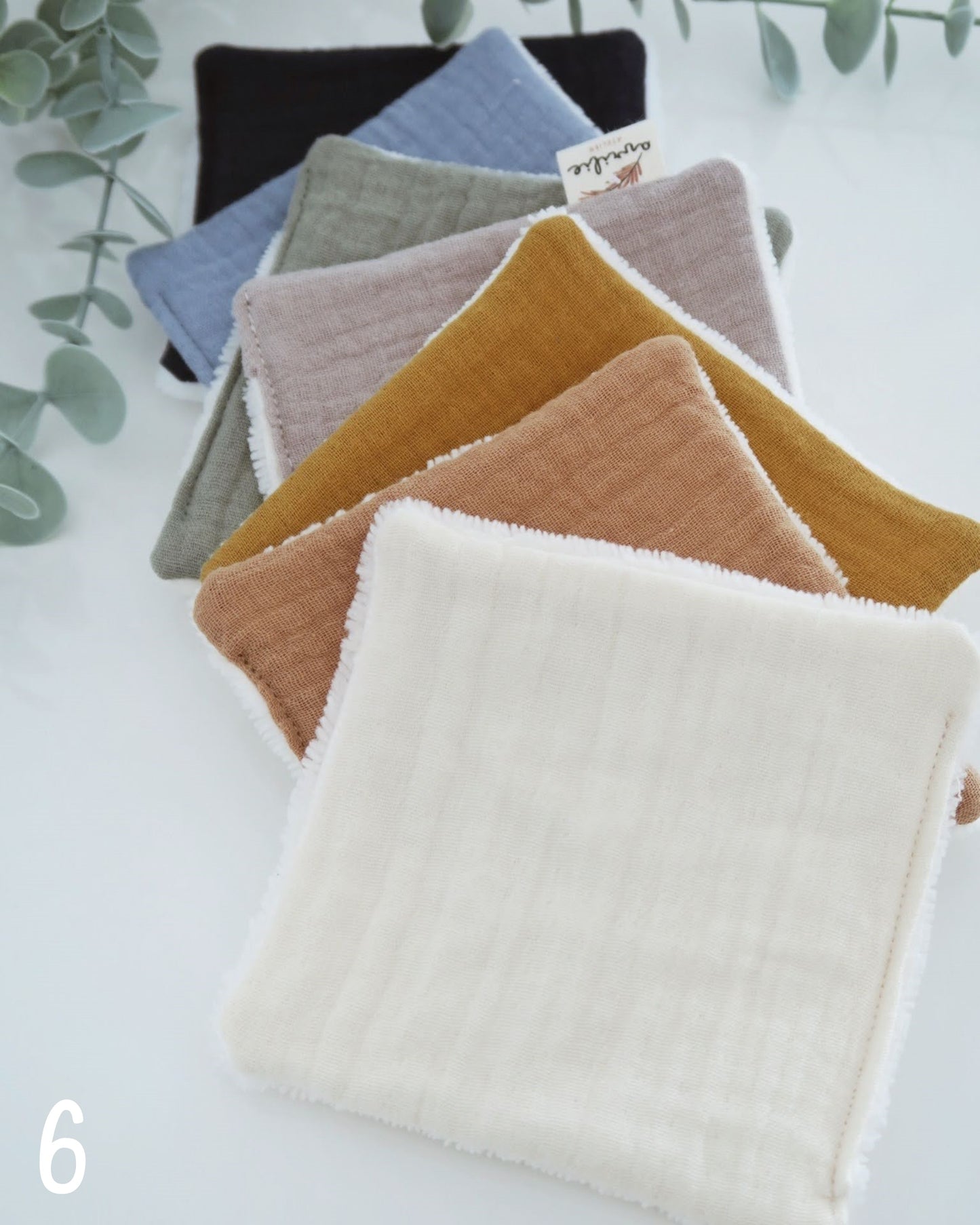 Semainier lingettes lavables