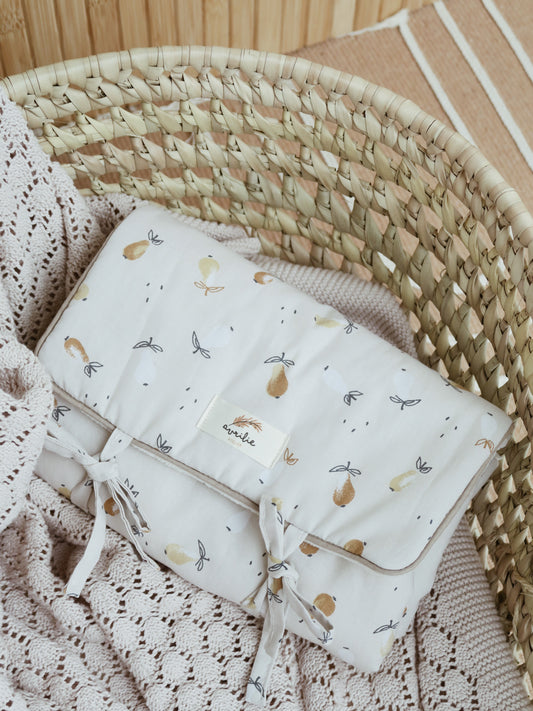 Matelas à langer nomade Poires