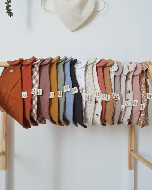 Bavoir bandana personnalisable