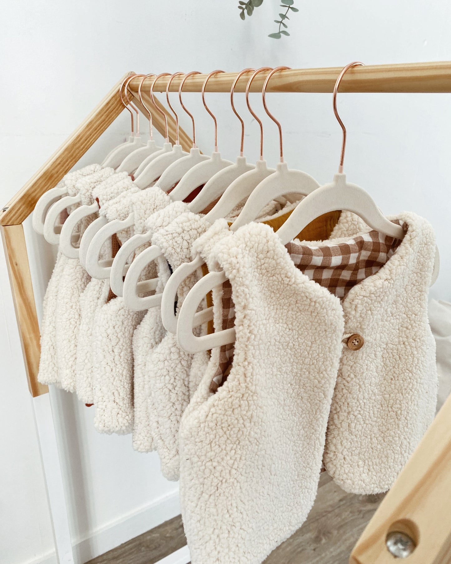 Gilet de berger réversible bébé et enfant personnalisable