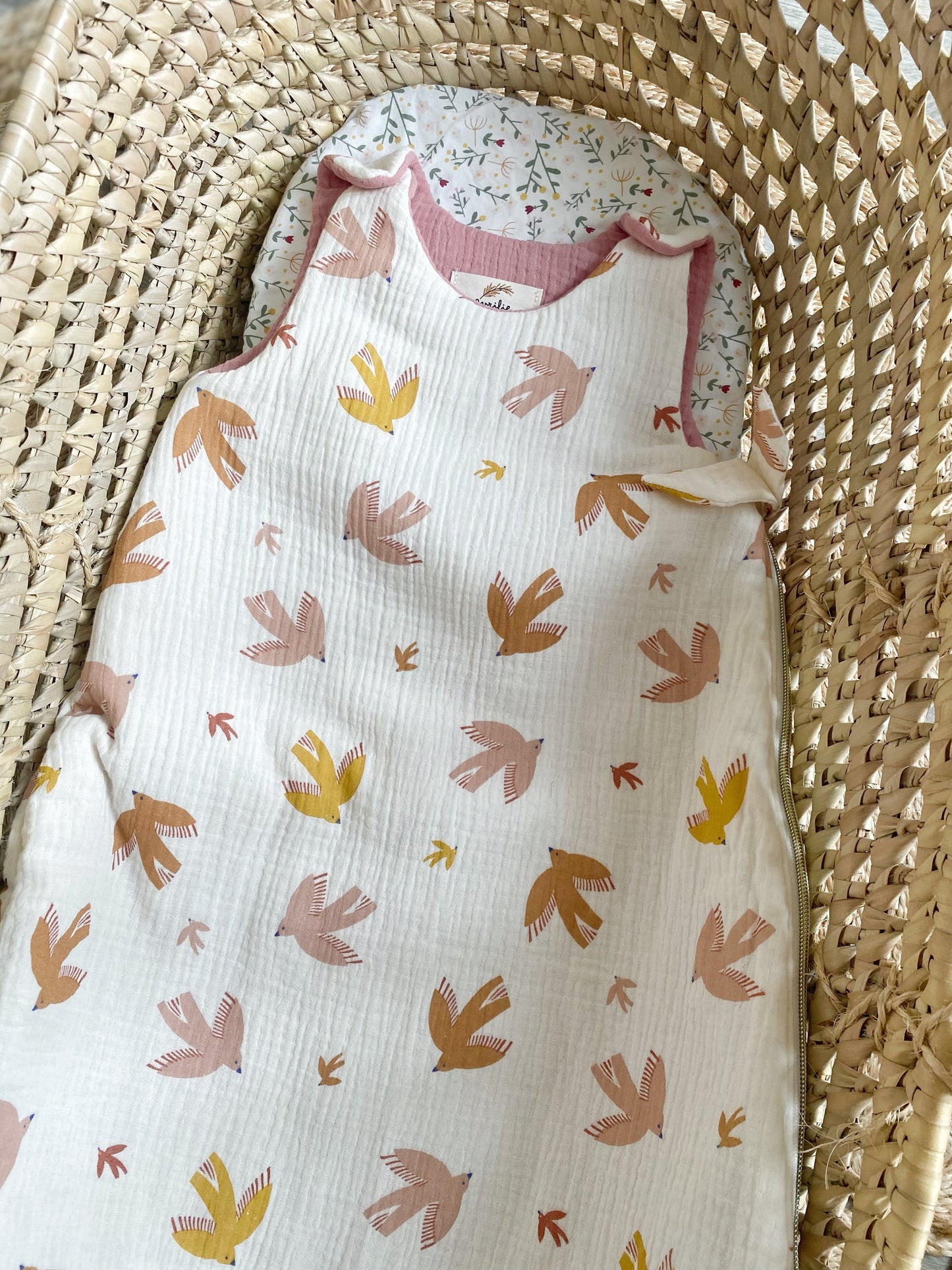 Gigoteuse bébé HIRONDELLES