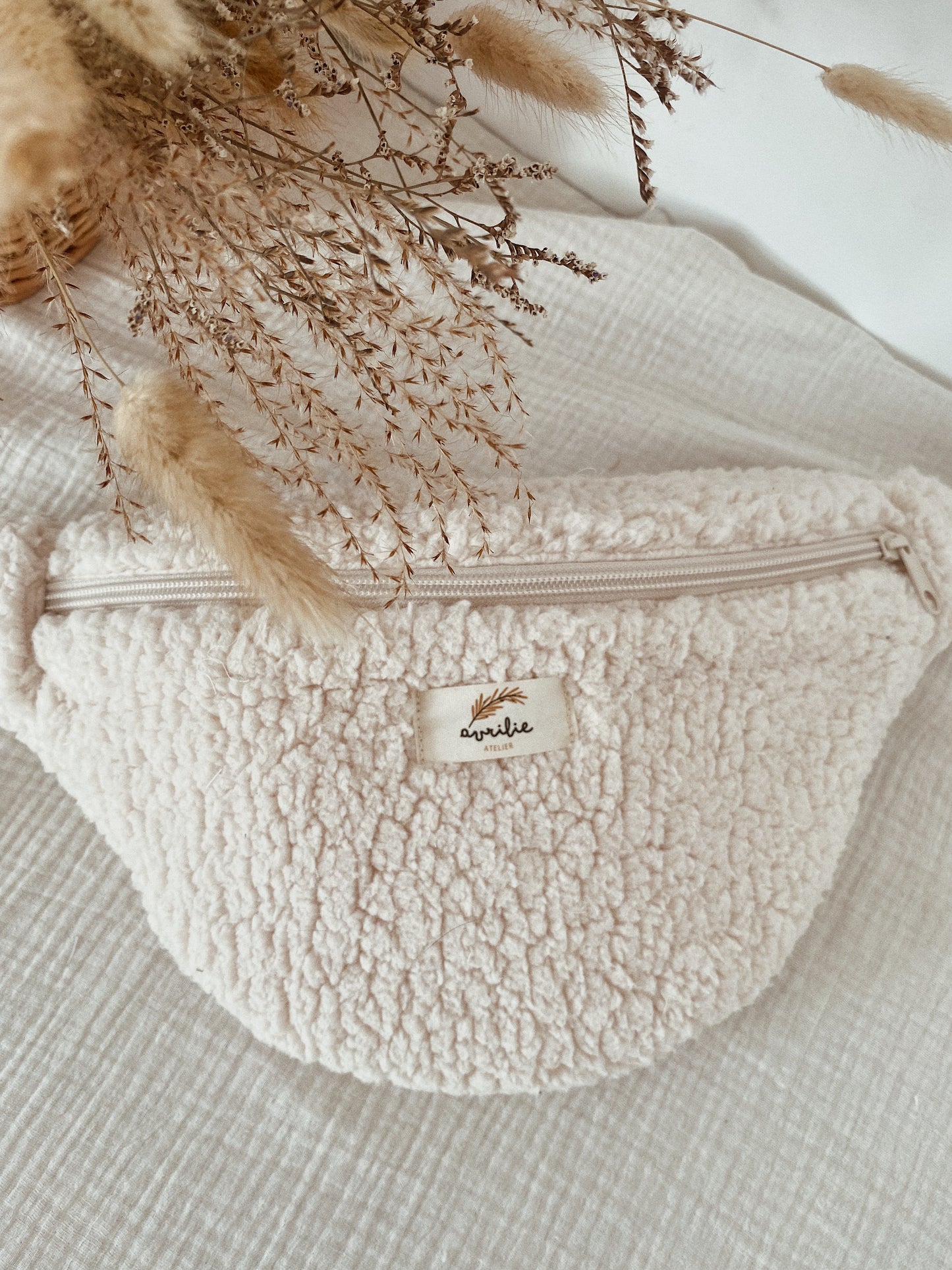 Sac banane SHERPA ECRU