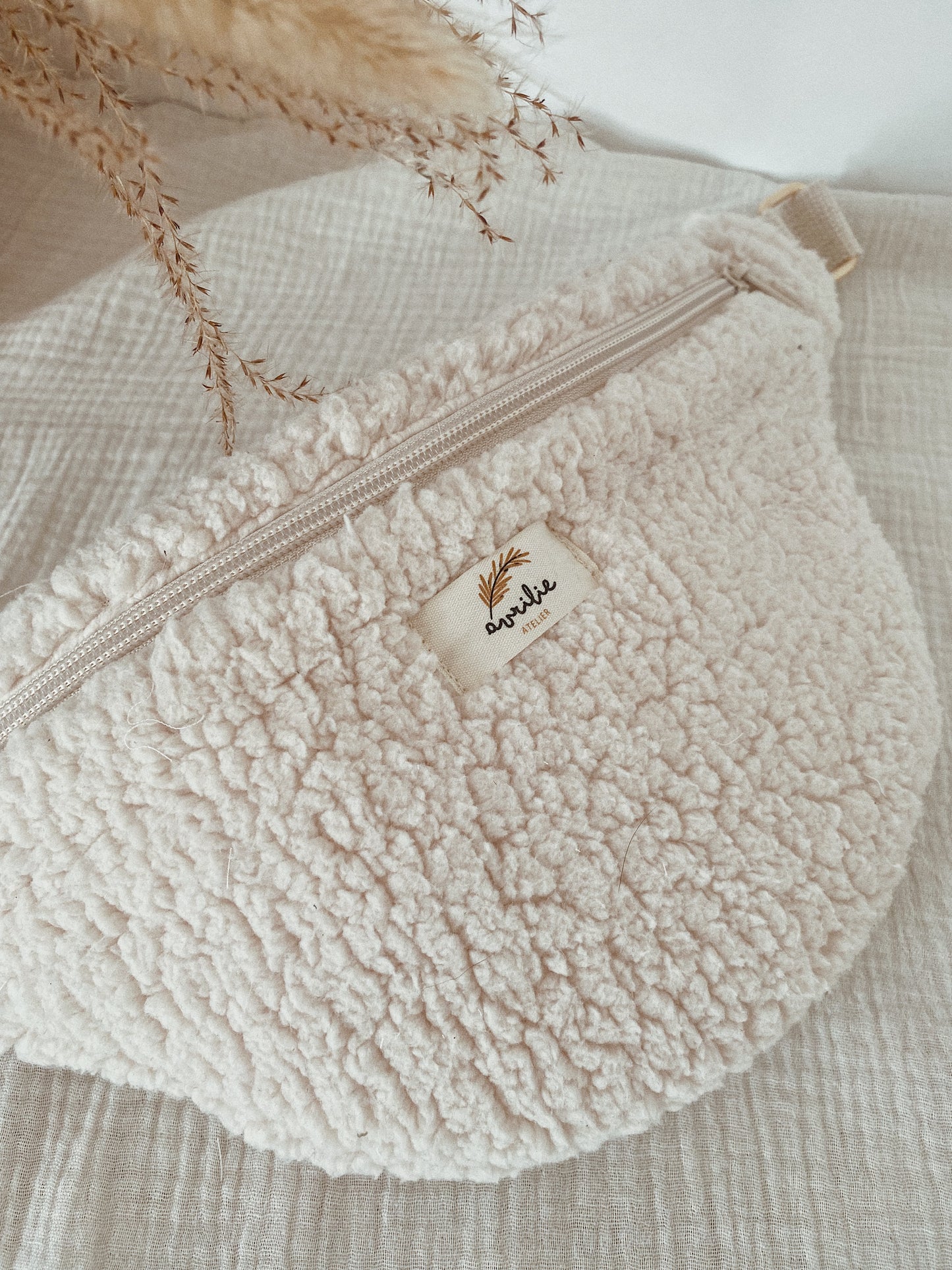Sac banane SHERPA ECRU