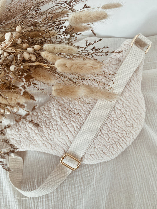 Sac banane SHERPA ECRU