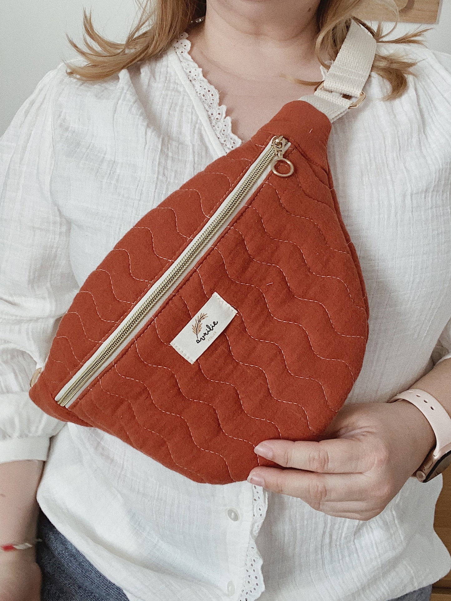 Sac banane TERRACOTTA