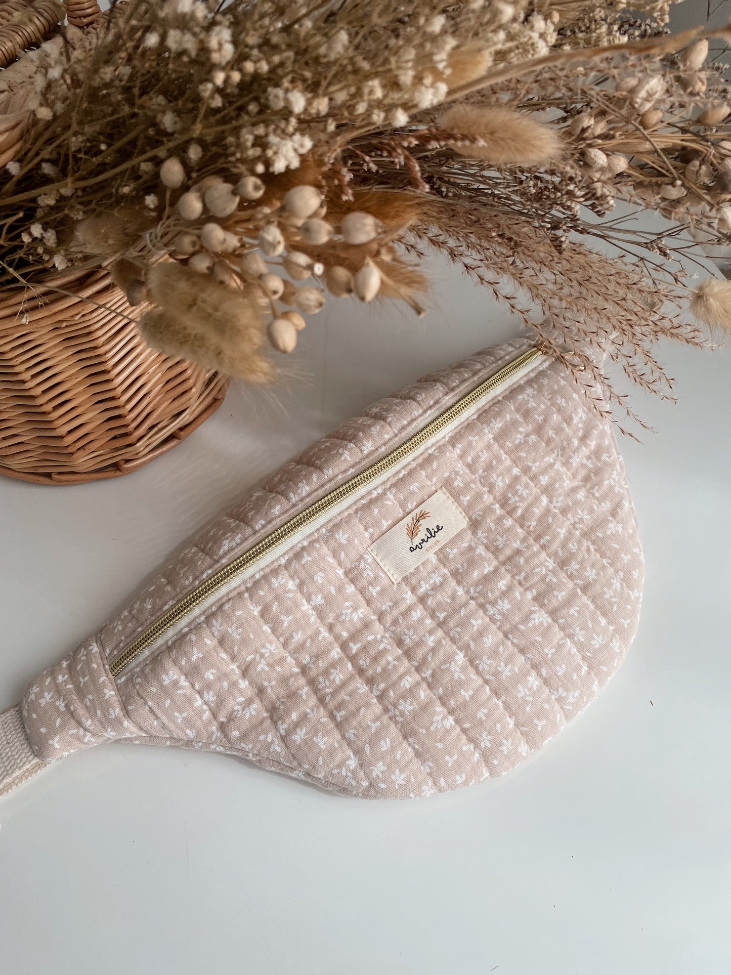 Sac banane FLEUR DE COTON