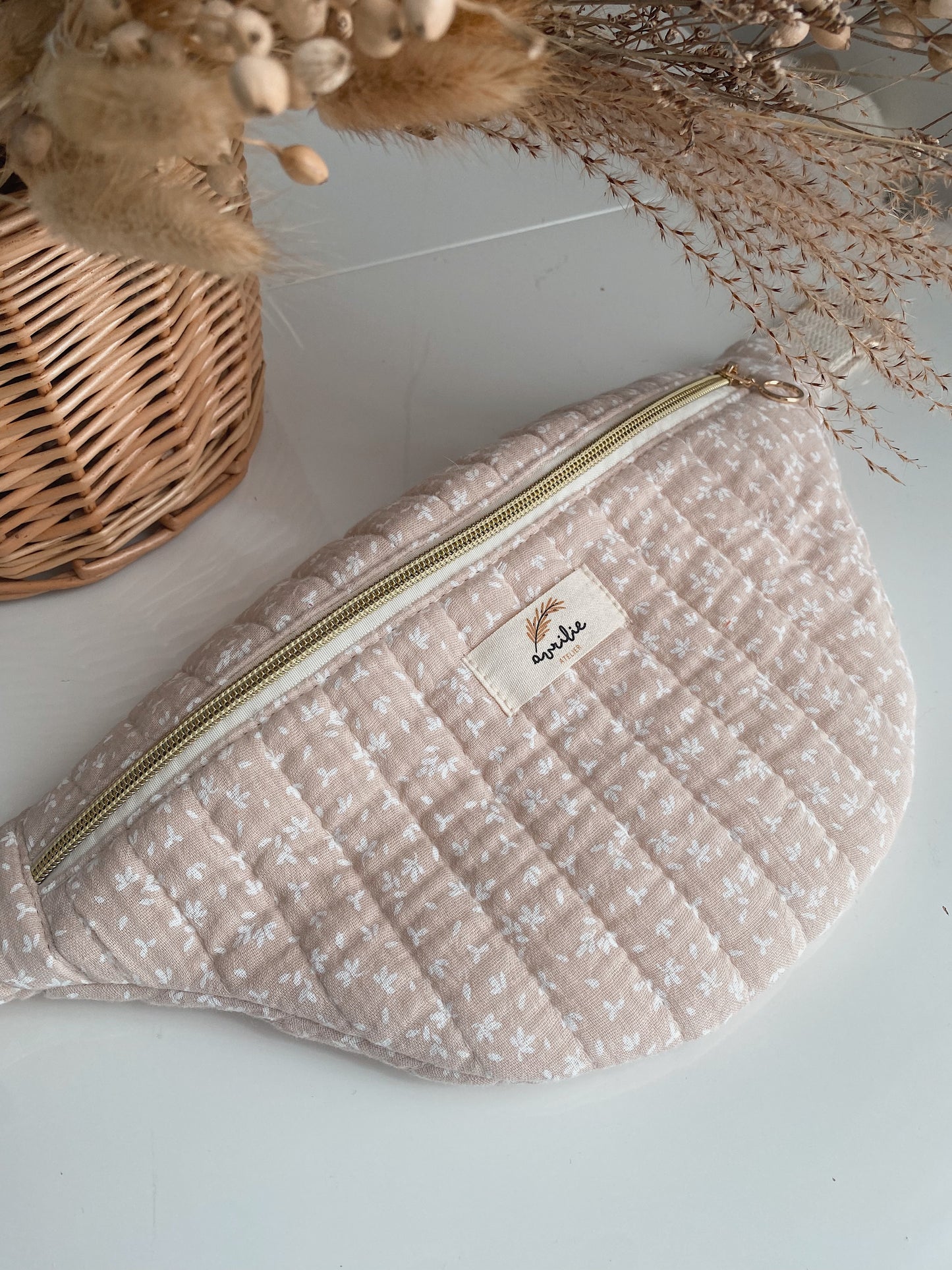 Sac banane FLEUR DE COTON