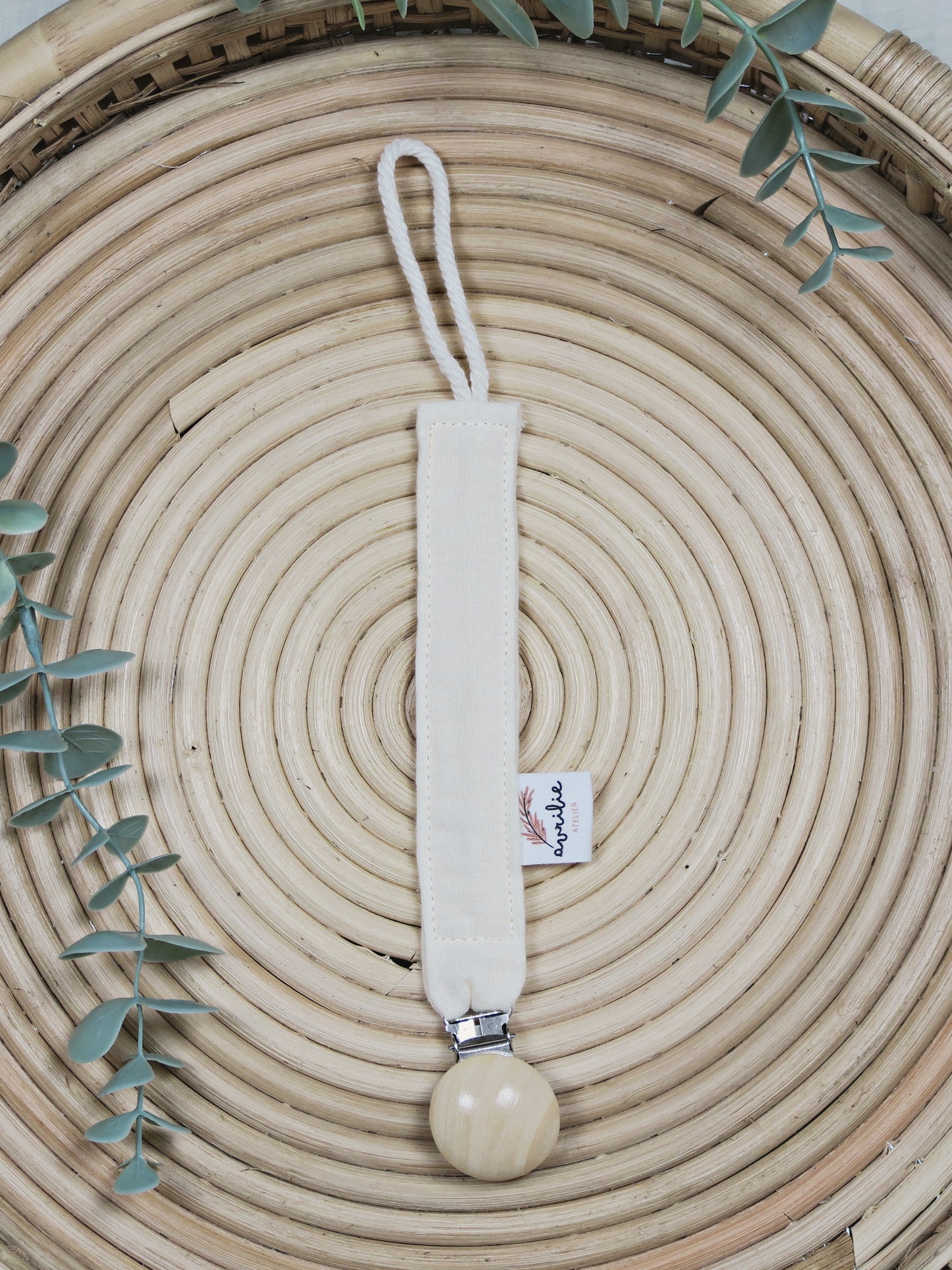 Attache tétine personnalisable