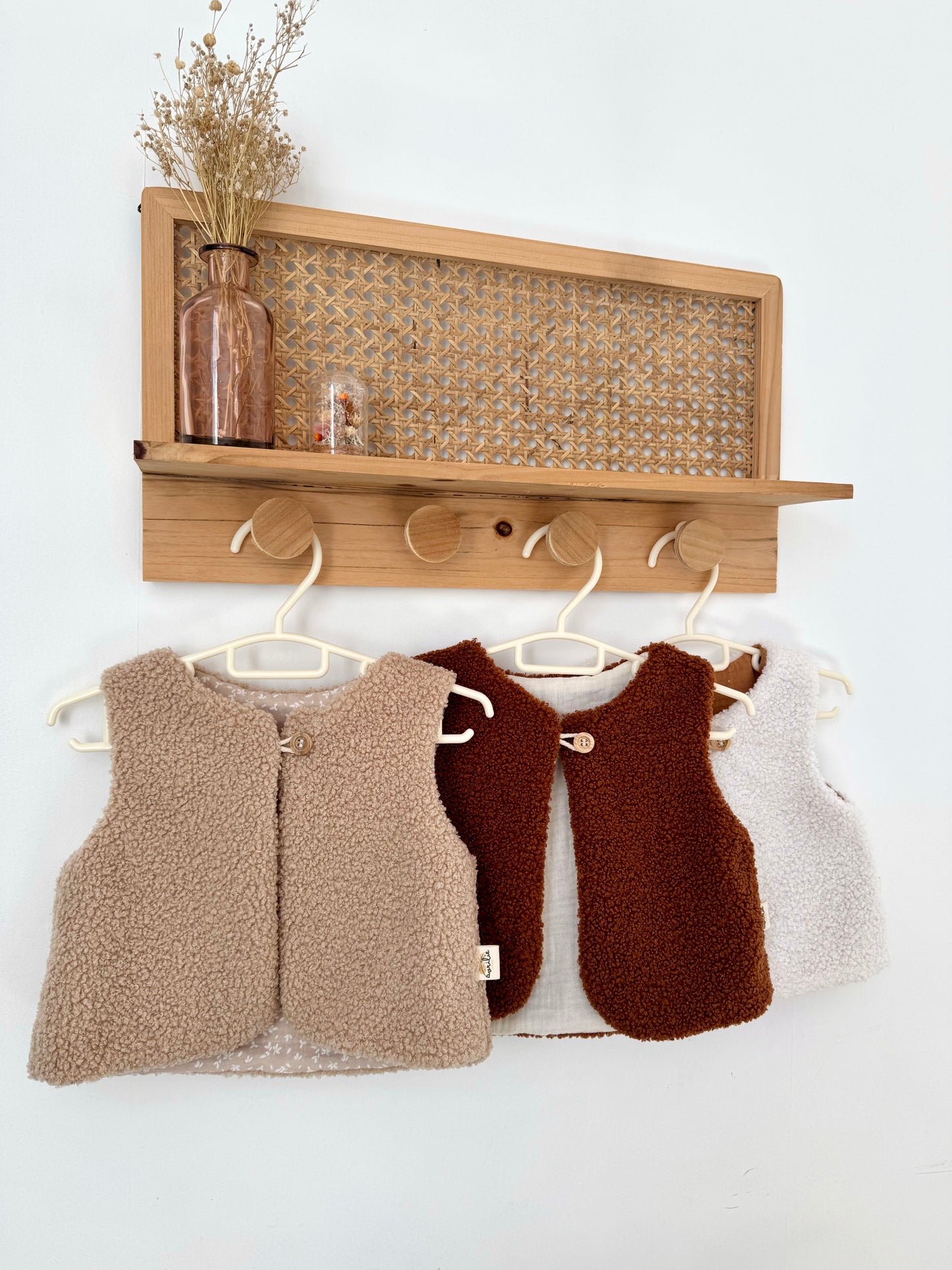 Gilet de berger réversible bébé et enfant COLLECTION TEDDY