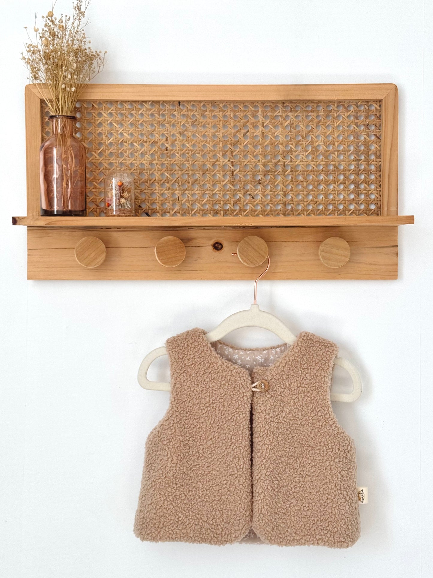 Gilet de berger réversible bébé et enfant COLLECTION TEDDY