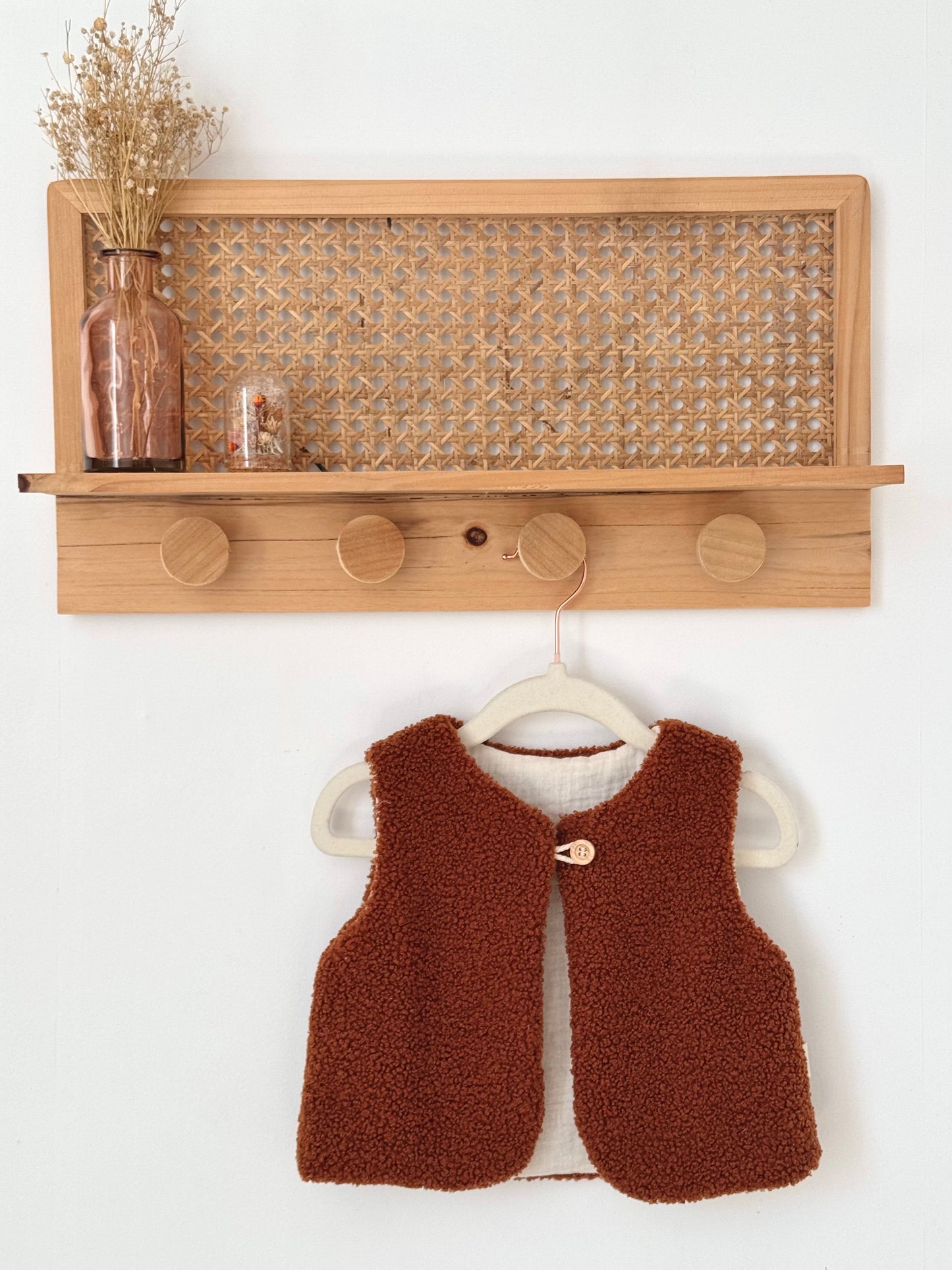 Gilet de berger réversible bébé et enfant COLLECTION TEDDY