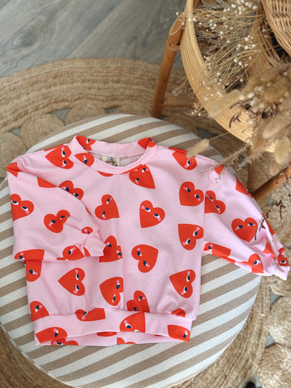 Sweat oversize COEURS