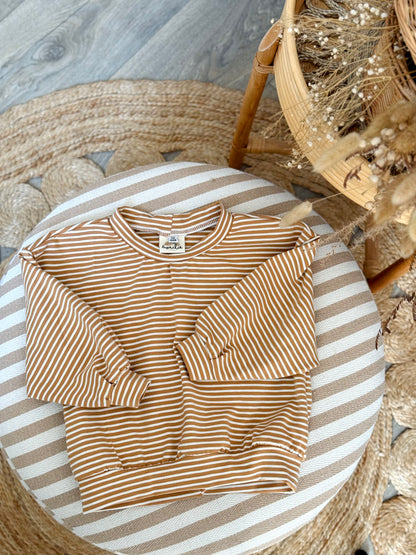 Sweat oversize rayé MARIN