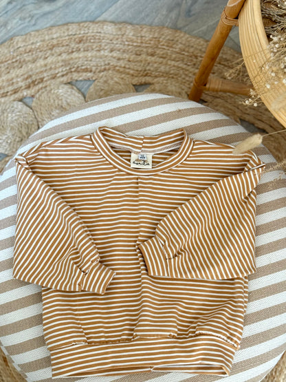 Sweat oversize rayé MARIN