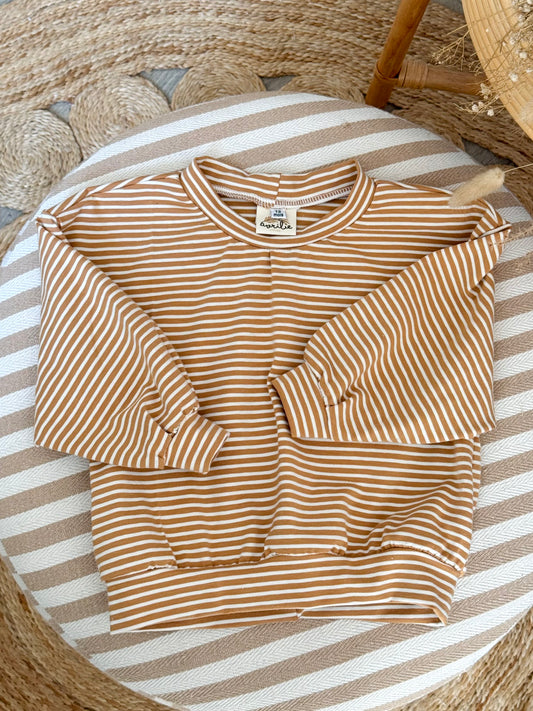 Sweat oversize rayé MARIN