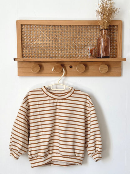 Sweat oversize rayé BRETON