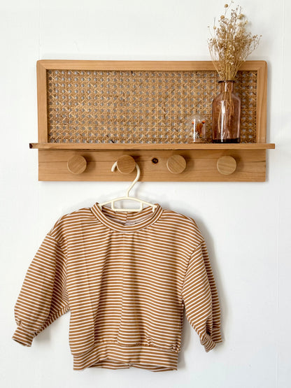 Sweat oversize rayé MARIN