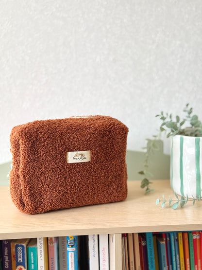 Trousse de toilette Teddy bouclette TOFFEE