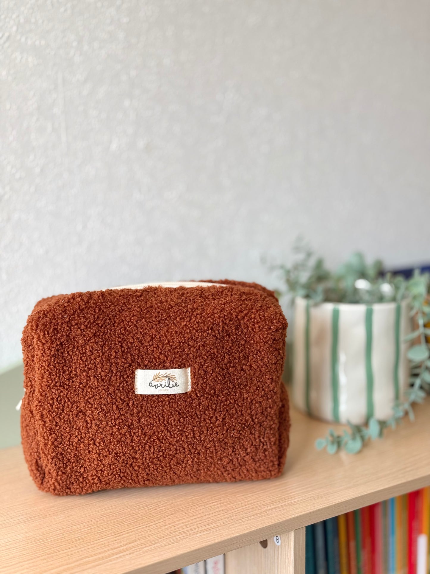 Trousse de toilette Teddy bouclette TOFFEE