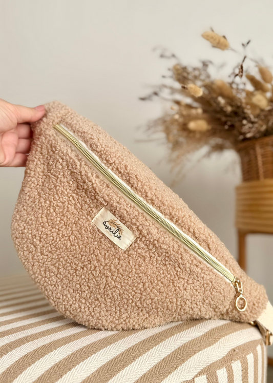 Sac banane Teddy bouclette OURSON