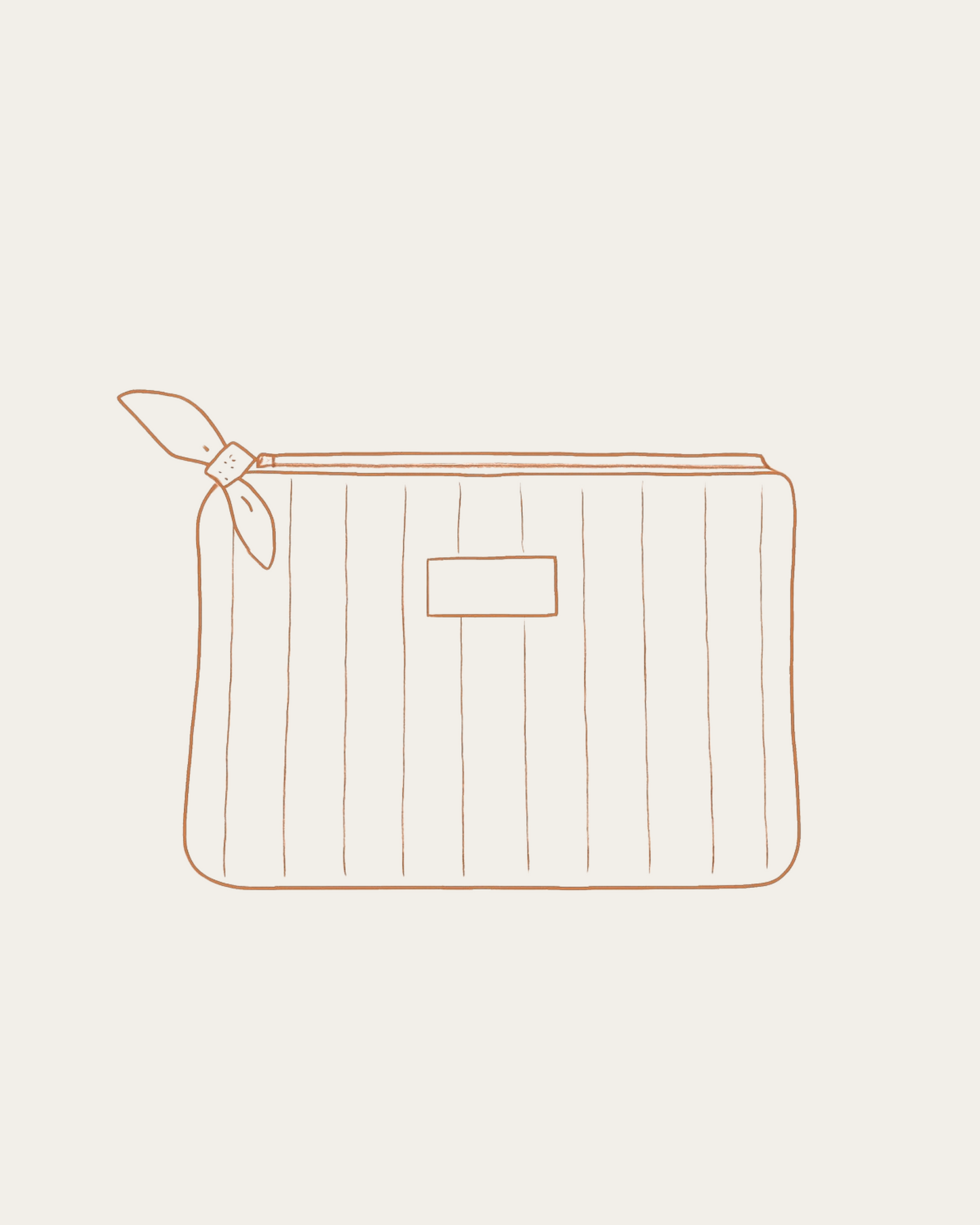 Pochette plate personnalisable